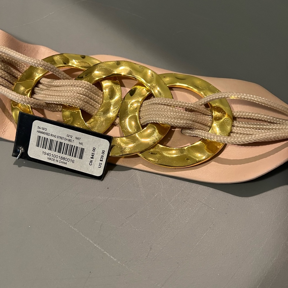 Bebe elastic waist belt